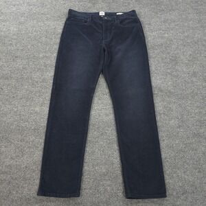 Flint And Tinder Pants Mens 36x34 Blue 365 Straight Fit Corduroy Stretch Casual